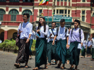 မြန်မာတစ်နိုင်ငံလုံးရှိ အခြေခံပညာကျောင်း (၁,၃၉၀) ကျော် စုစည်းမှု