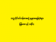 တက္ကသိုလ်ဝင်တန်းစာမေးပွဲ နမူနာမေးခွန်းပုံစံများ (မြန်မာစာ နှင့် သမိုင်း)